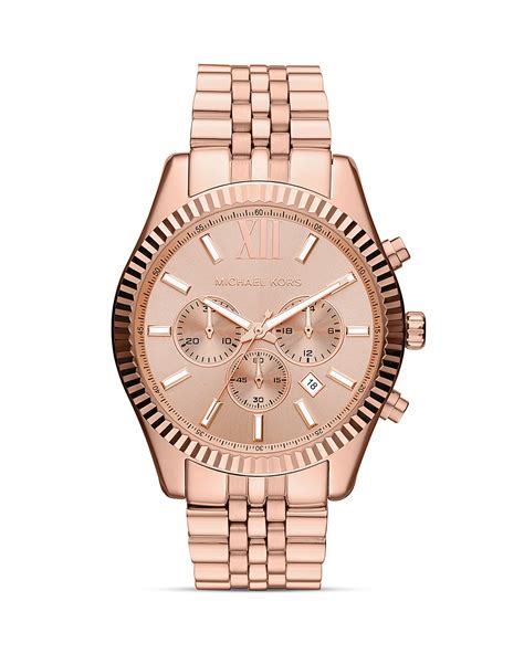 horloges michael kors mannen|Michael Kors men's rose gold.